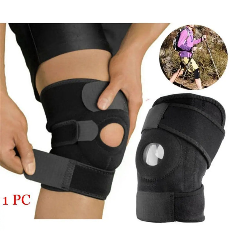 Black Knee Patella Support Brace